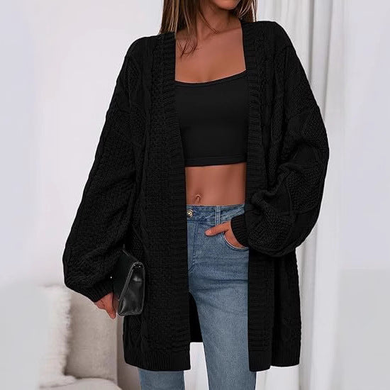 Damer Stor, stickad cardigan Eva Jonsson-Eva Jonsson