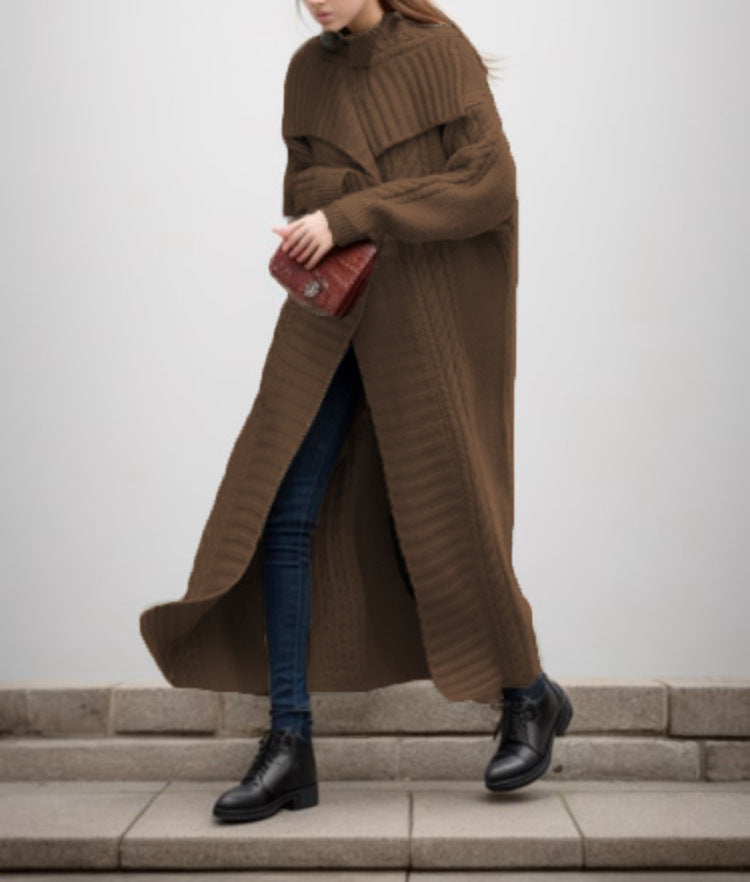 Damer Stor stickade kappan med voluminösa ärmar och modern skärning Eva Jonsson-Eva Jonsson