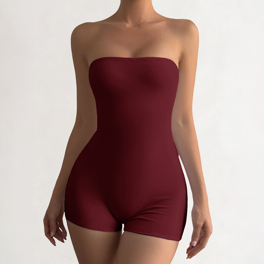 Damer Strapless Jumpsuit av elastiskt material Mirla-Eva Jonsson
