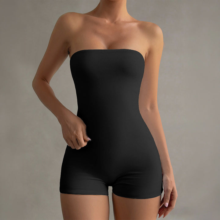 Damer Strapless Jumpsuit av elastiskt material Mirla-Eva Jonsson