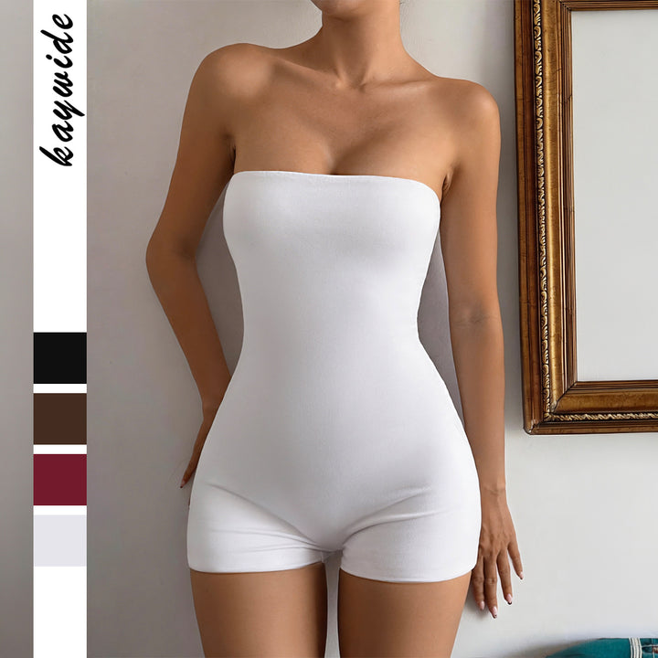 Damer Strapless Jumpsuit av elastiskt material Mirla-Eva Jonsson
