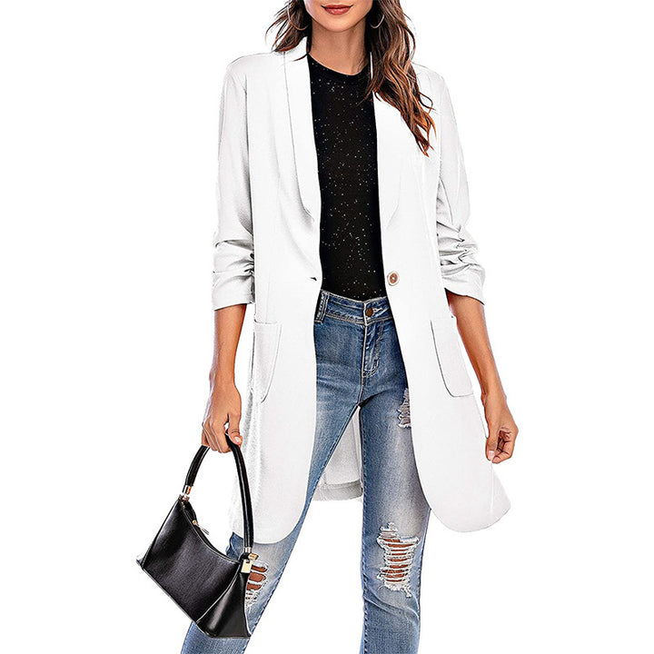 Damer Stretchig Blazer med Modern Passform och Fickor Mirla-Eva Jonsson