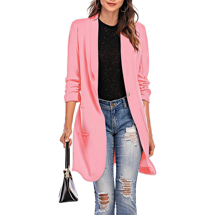 Damer Stretchig Blazer med Modern Passform och Fickor Mirla-Eva Jonsson