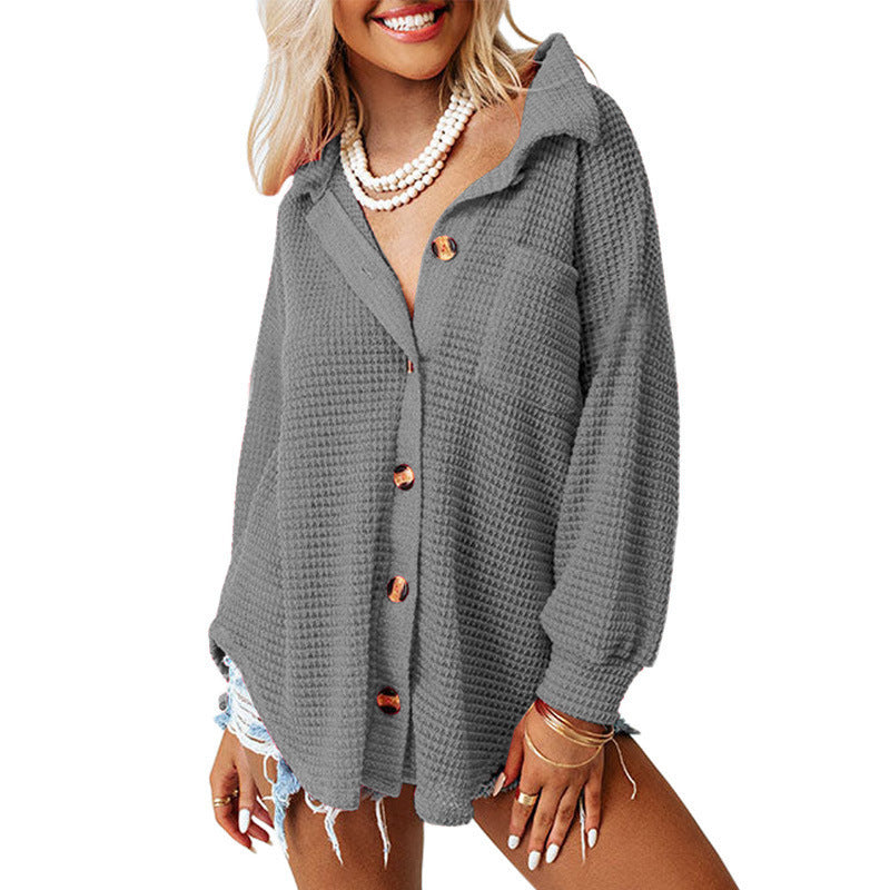 Damer Strukturerad långärmad blouse Mirla-Eva Jonsson