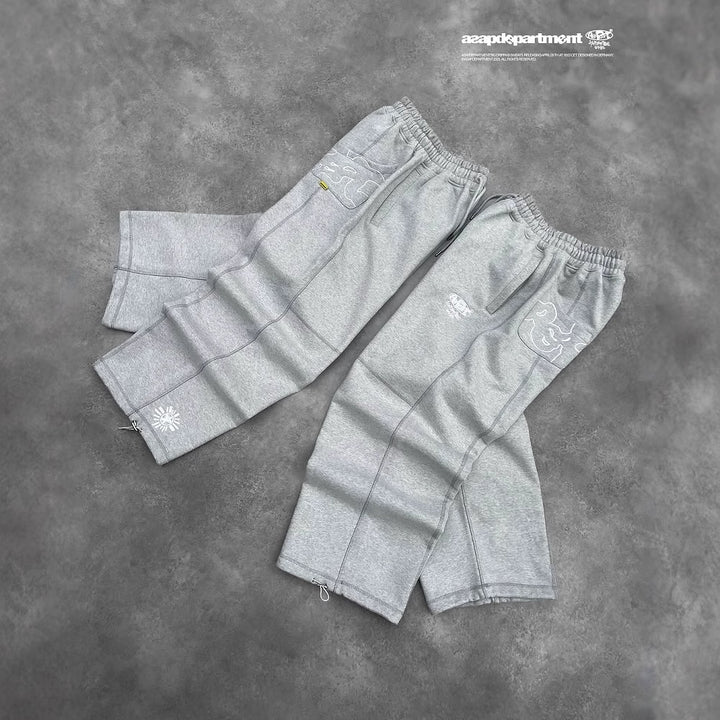 Damer Sweatpants med innovativ design och trendigt dragkedjedetalj Mirla-Eva Jonsson