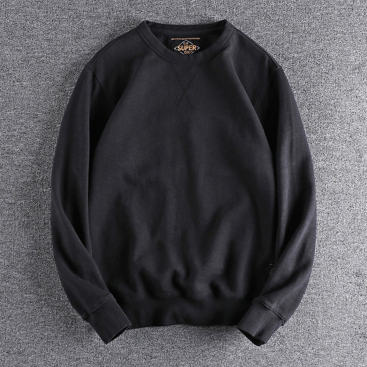 Damer Sweatshirt med modern rundhalsringning och avslappnad passform Mirla-Eva Jonsson