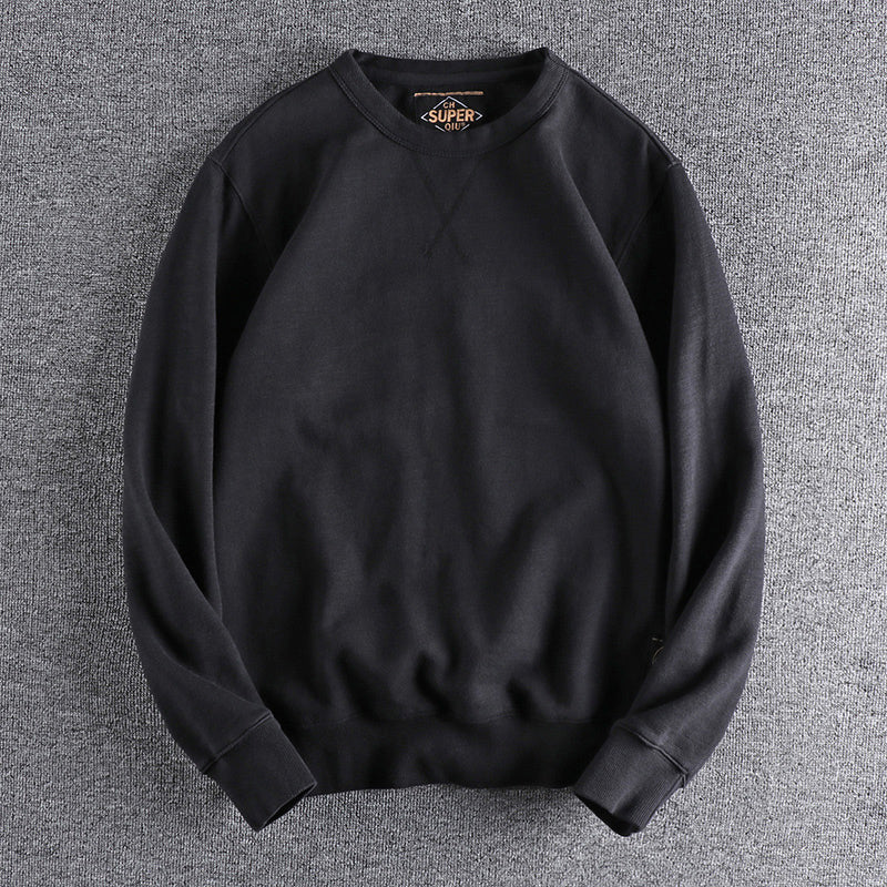 Damer Sweatshirt med modern rundhalsringning och avslappnad passform Mirla-Eva Jonsson