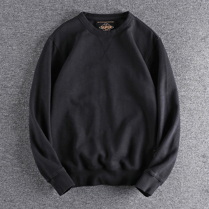Damer Sweatshirt med modern rundhalsringning och avslappnad passform Mirla-Eva Jonsson
