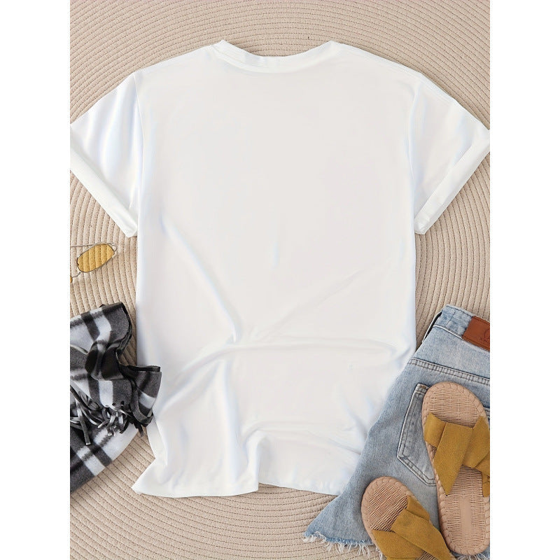 Damer T-shirt med fräsch limoncello-motiv och florala accenter Mirla-Eva Jonsson