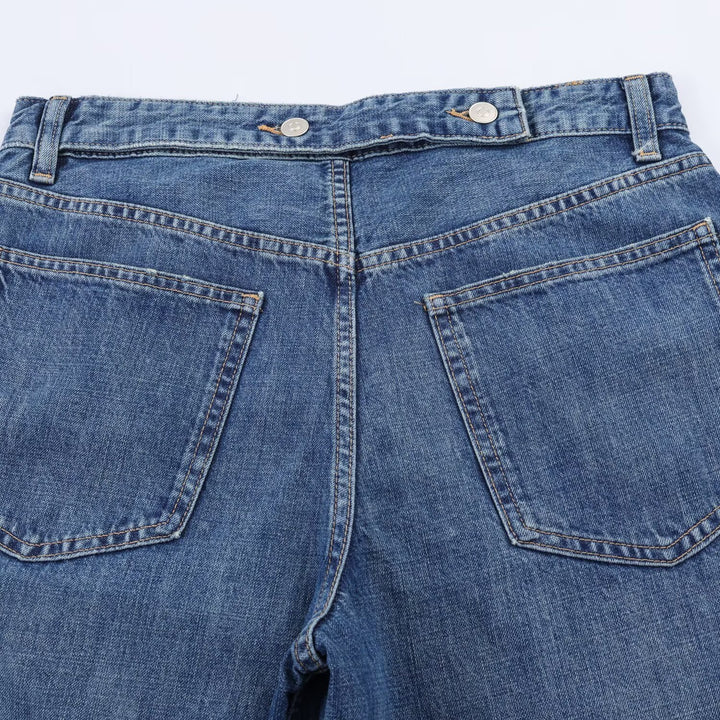 Damer Tapered Jeans med elastiskt midjeband och bekväm passform Mirla-Eva Jonsson