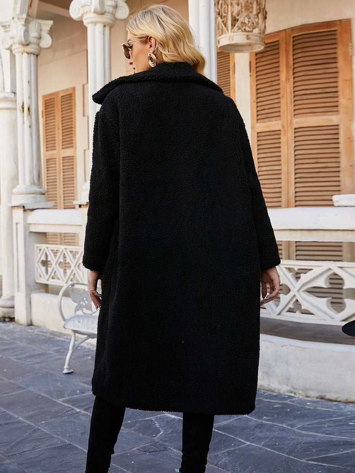 Damer Teddy-Kappa med Oversize-Snitt Mirla-Eva Jonsson
