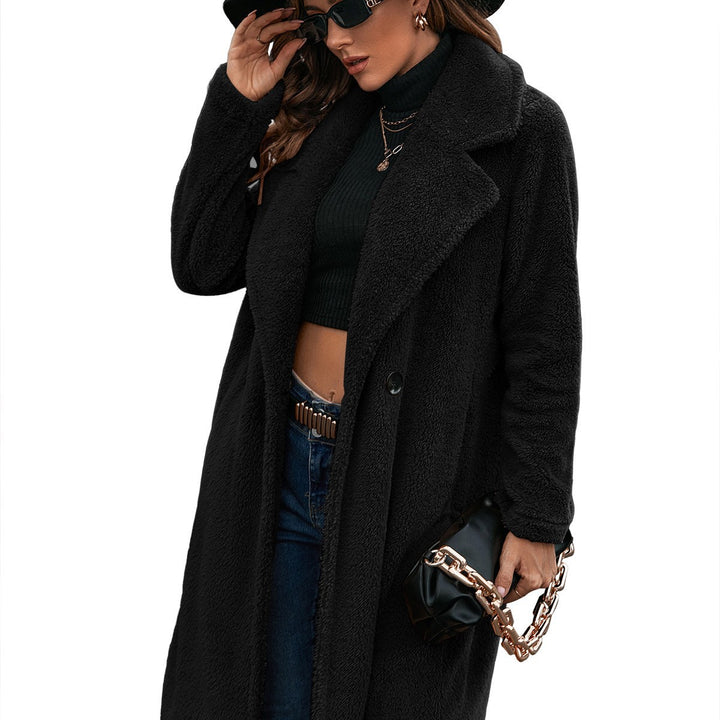 Damer Teddy-kappa i Oversize-stil Eva Jonsson-Eva Jonsson