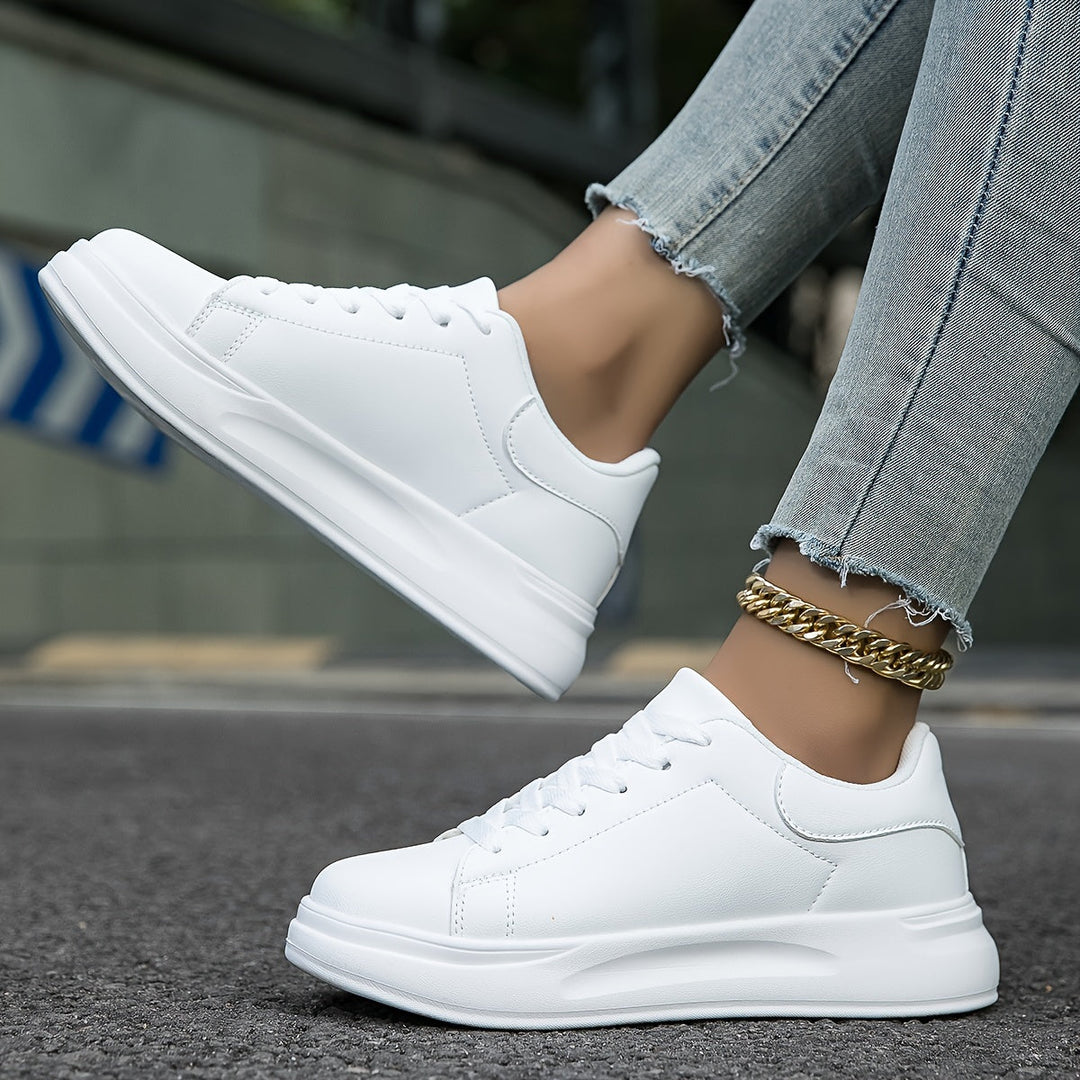 Damer Textil Sneakers med Rent Design & Bekväm Bärkomfort Mirla-Eva Jonsson