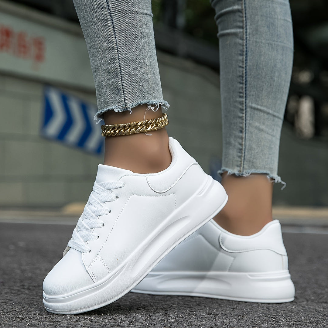 Damer Textil Sneakers med Rent Design & Bekväm Bärkomfort Mirla-Eva Jonsson