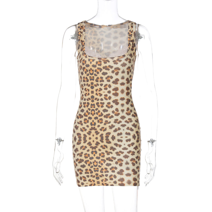 Damer Tight Leopard Klänning Mirla-Eva Jonsson