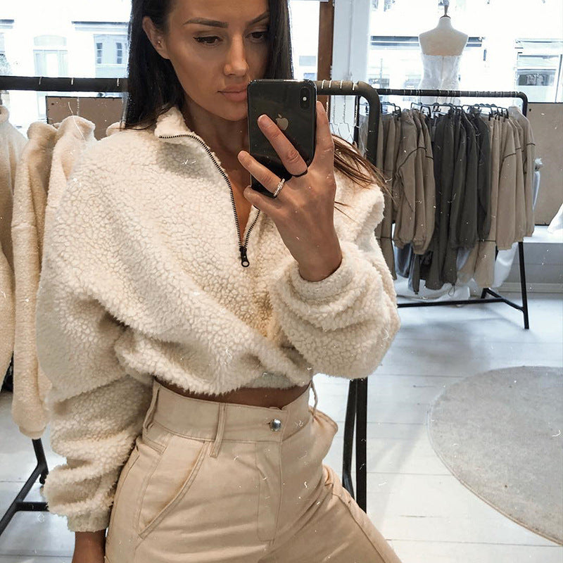Damer Trendig Fleece Tröja Mirla-Eva Jonsson