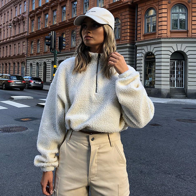 Damer Trendig Fleece Tröja Mirla-Eva Jonsson