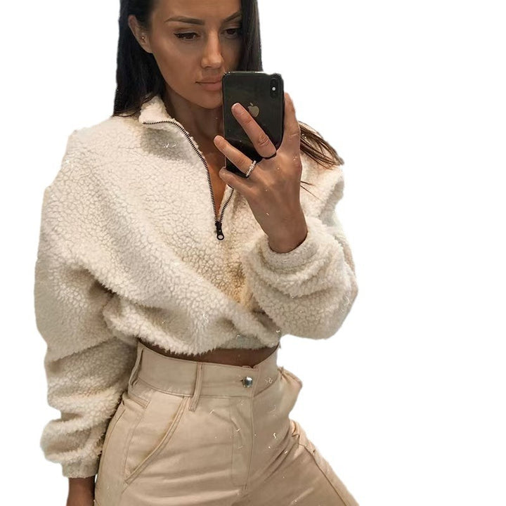 Damer Trendig Fleece Tröja Mirla-Eva Jonsson