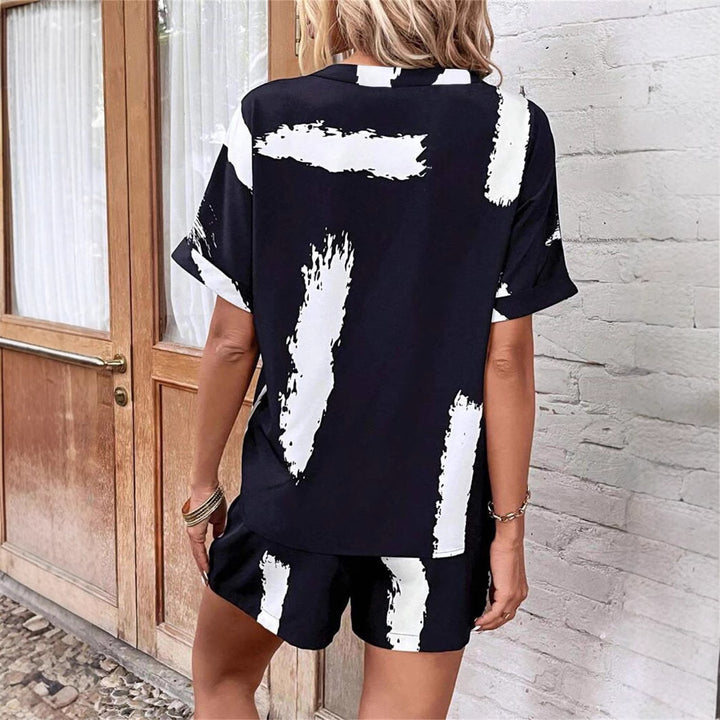 Damer Trendig Jumpsuit med kreativt mönster och bekväm passform Mirla-Eva Jonsson