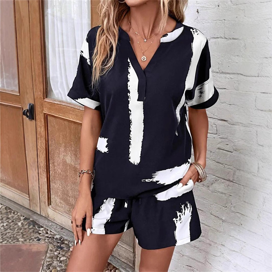 Damer Trendig Jumpsuit med kreativt mönster och bekväm passform Mirla-Eva Jonsson