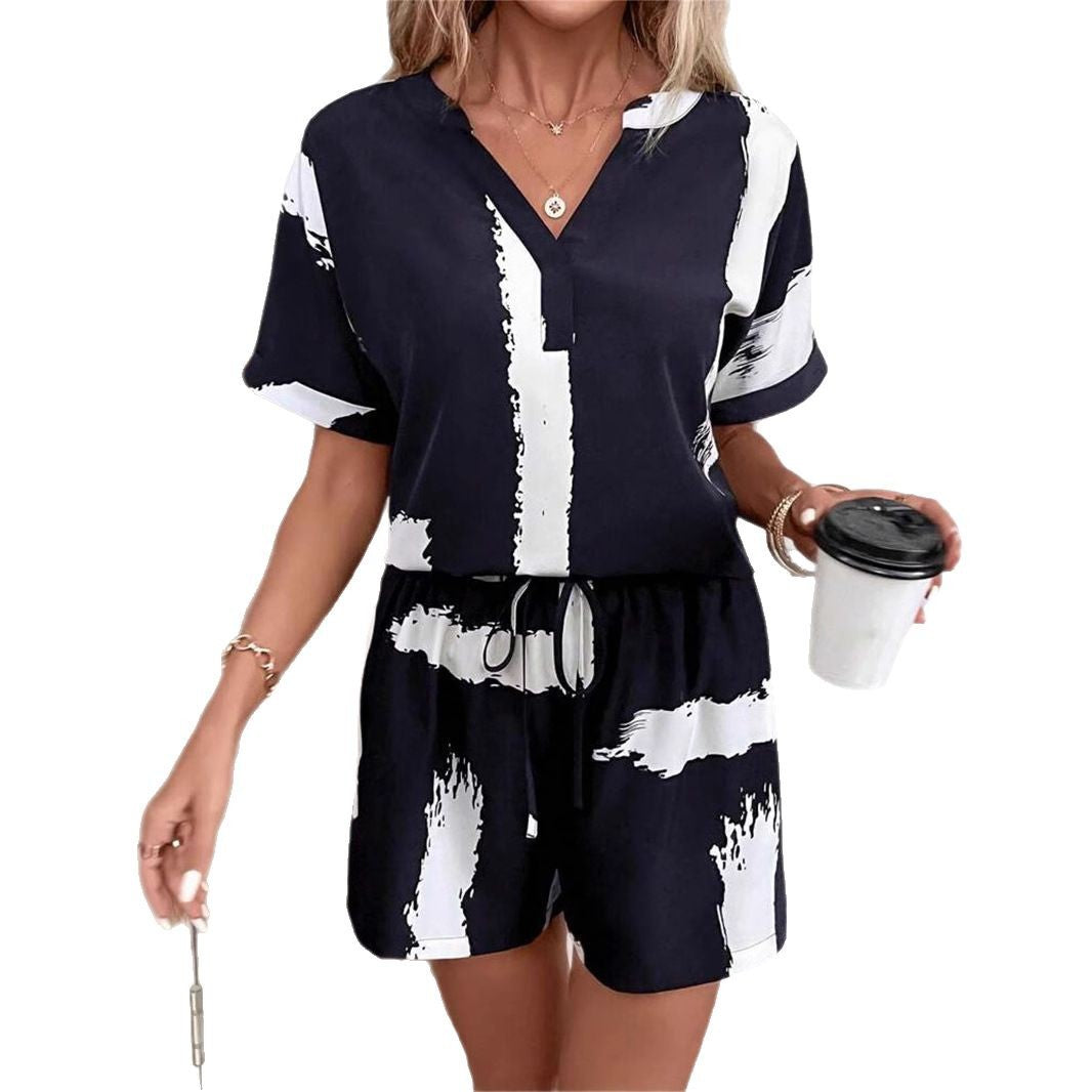 Damer Trendig Jumpsuit med kreativt mönster och bekväm passform Mirla-Eva Jonsson