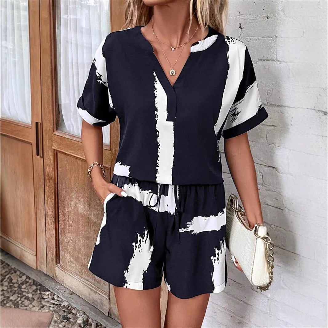 Damer Trendig Jumpsuit med kreativt mönster och bekväm passform Mirla-Eva Jonsson