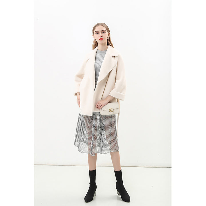 Damer Trendig Kappjacka i Oversized-stil Eva Jonsson-Eva Jonsson