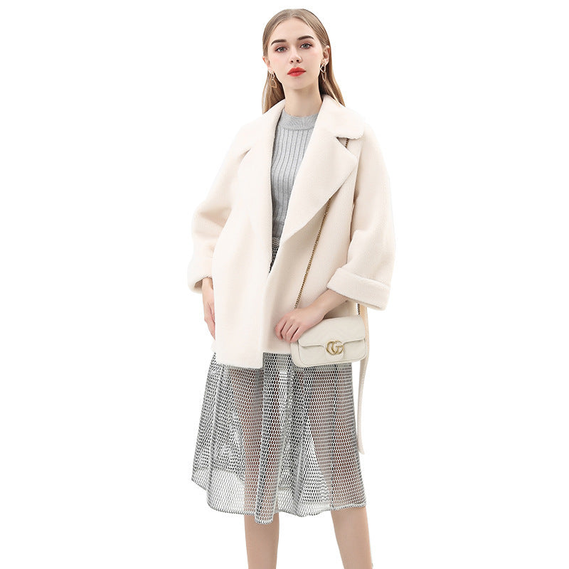 Damer Trendig Kappjacka i Oversized-stil Eva Jonsson-Eva Jonsson