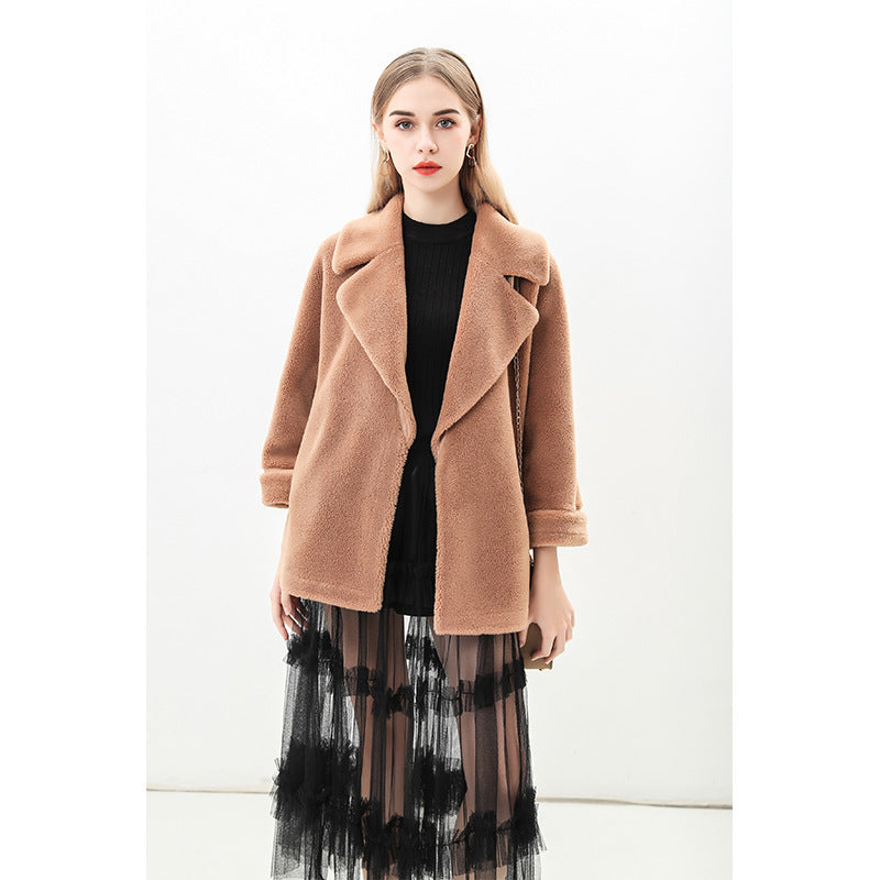 Damer Trendig Kappjacka i Oversized-stil Eva Jonsson-Eva Jonsson