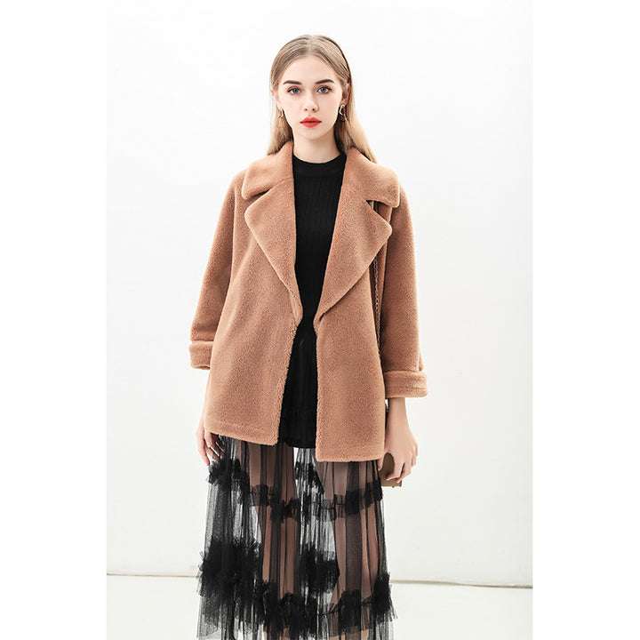 Damer Trendig Kappjacka i Oversized-stil Eva Jonsson-Eva Jonsson