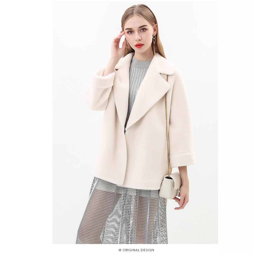 Damer Trendig Kappjacka i Oversized-stil Eva Jonsson-Eva Jonsson