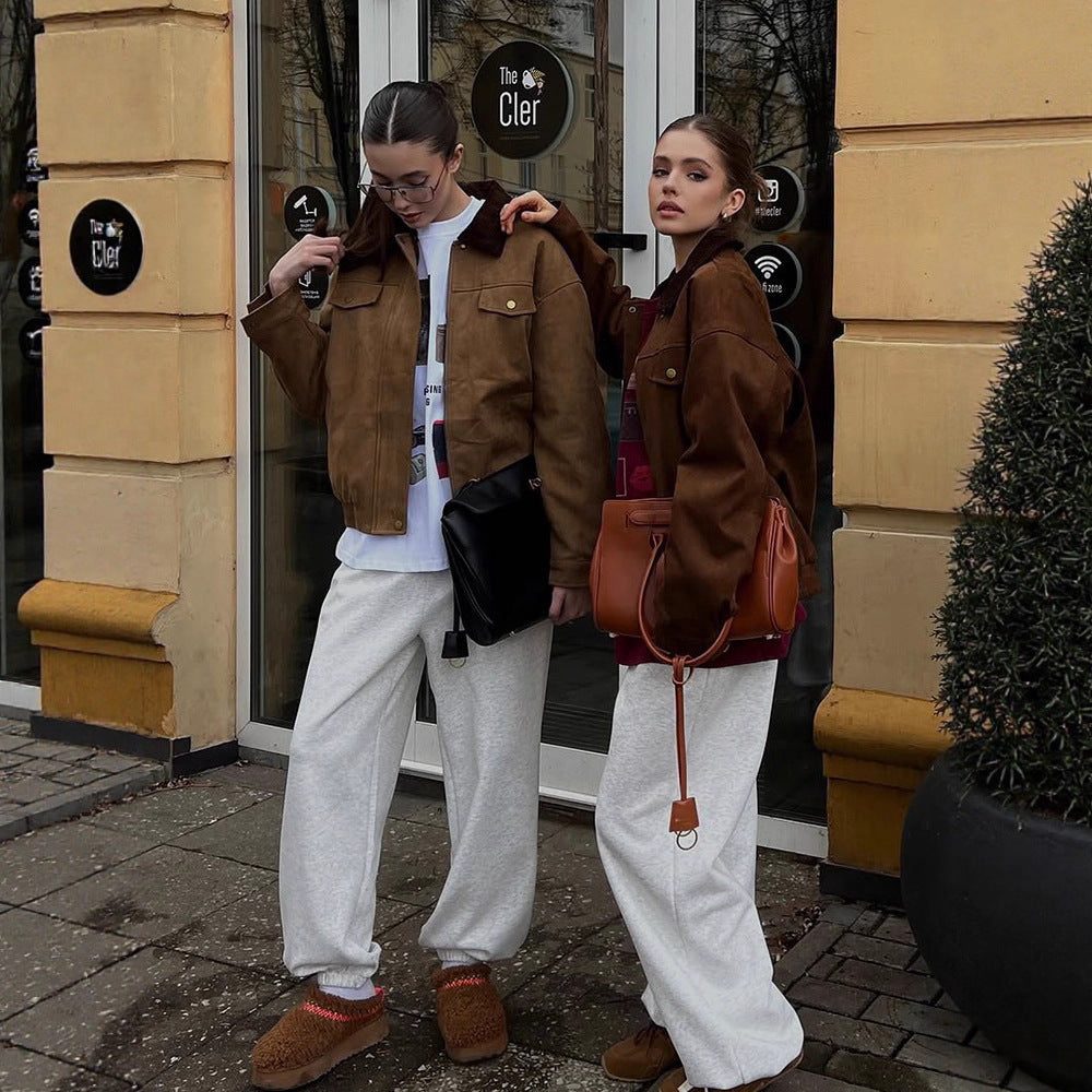Damer Trendig Mockajacka med fransiga detaljer Mirla-Eva Jonsson