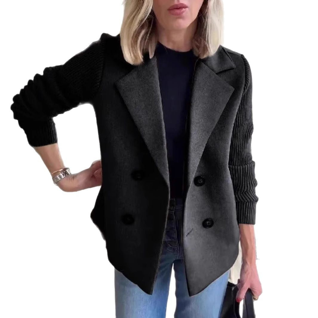 Damer Trendig Oversized-Blazer med Dubbelrad Mirla-Eva Jonsson