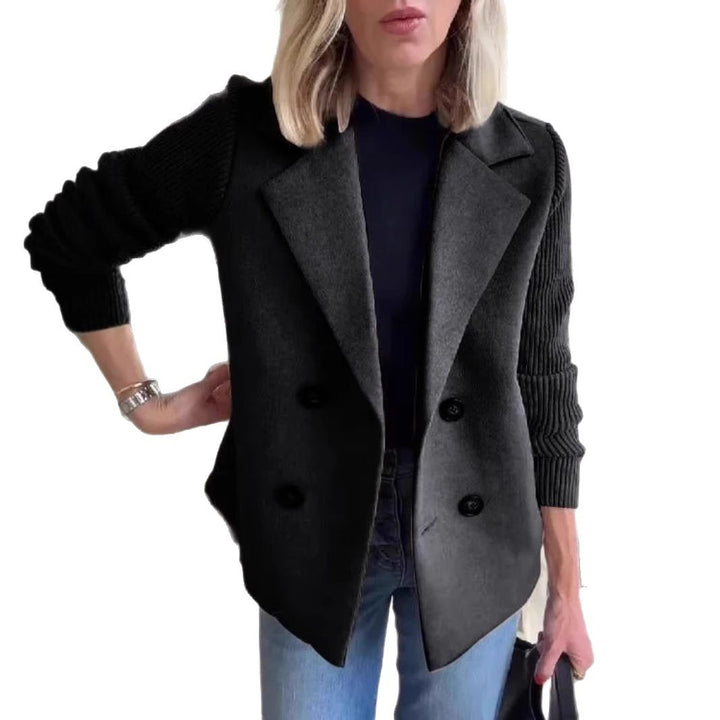 Damer Trendig Oversized-Blazer med Dubbelrad Mirla-Eva Jonsson