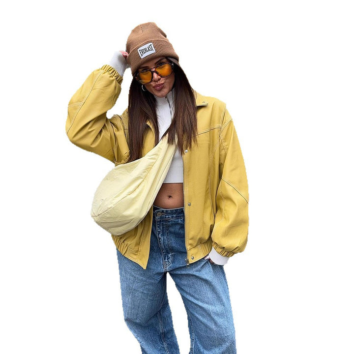Damer Trendig Oversized Jacka Mirla-Eva Jonsson