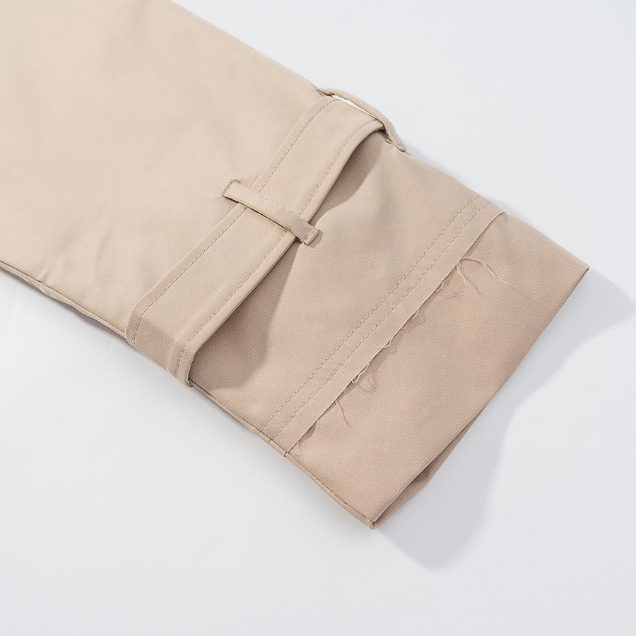 Damer Trendig cropped Trenchjacka med dubbelknappstängning Mirla-Eva Jonsson