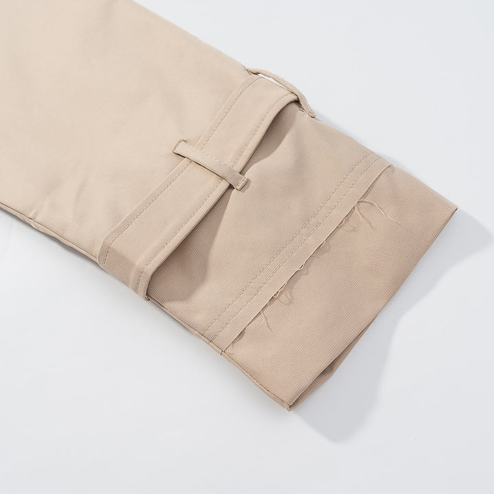 Damer Trendig cropped Trenchjacka med dubbelknappstängning Mirla-Eva Jonsson