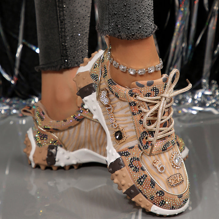 Damer Trendiga och utsmyckade sneakers Mirla-Eva Jonsson