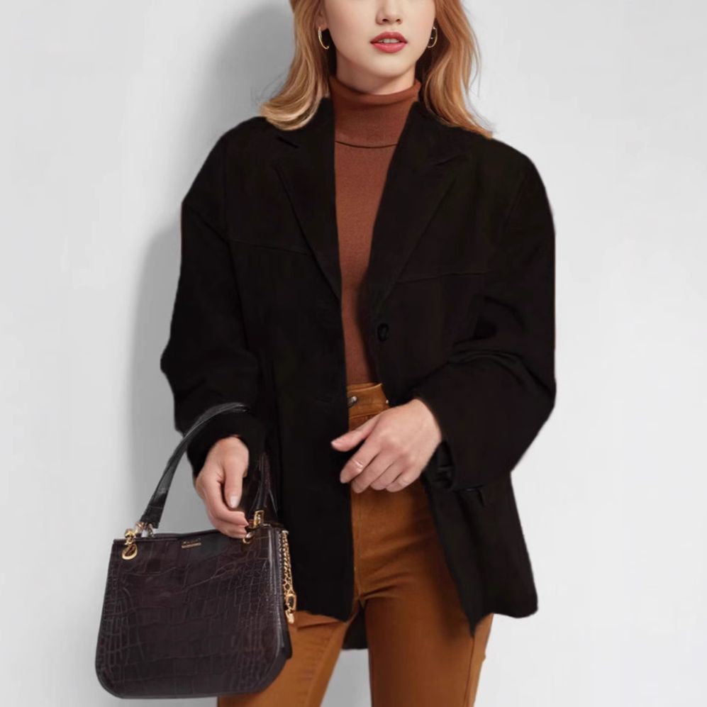 Damer Urban Blazer i avslappnad passform Eva Jonsson-Eva Jonsson