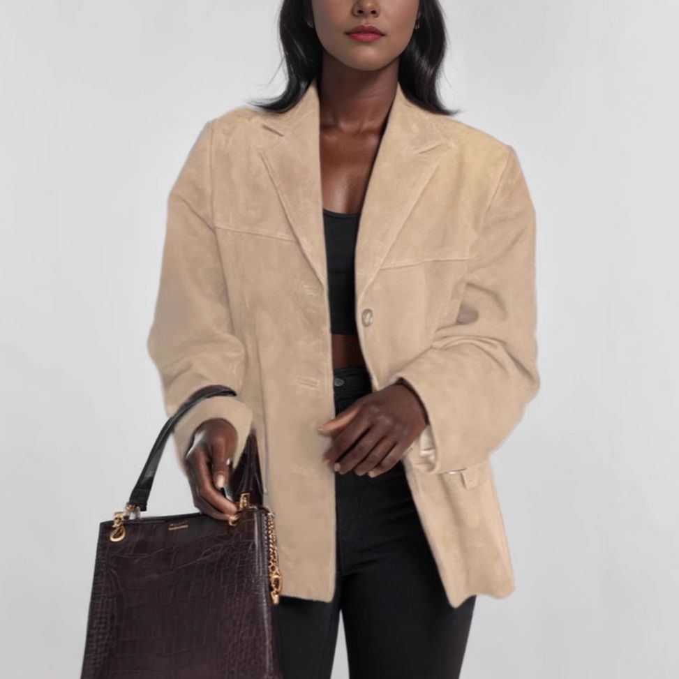 Damer Urban Blazer i avslappnad passform Eva Jonsson-Eva Jonsson