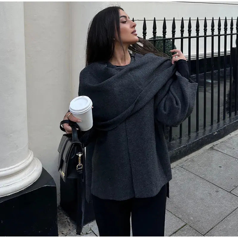 Damer Urban Oversize-Tröja Mirla-Eva Jonsson