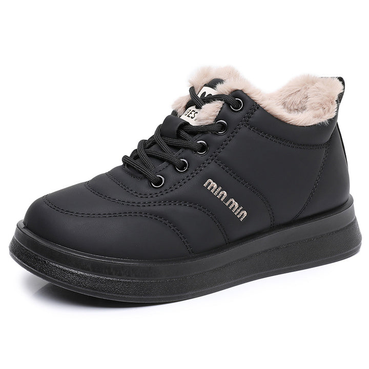 Damer Värmande High-Top Sneakers med mjukt innerfoder och halkfri sula Mirla-Eva Jonsson