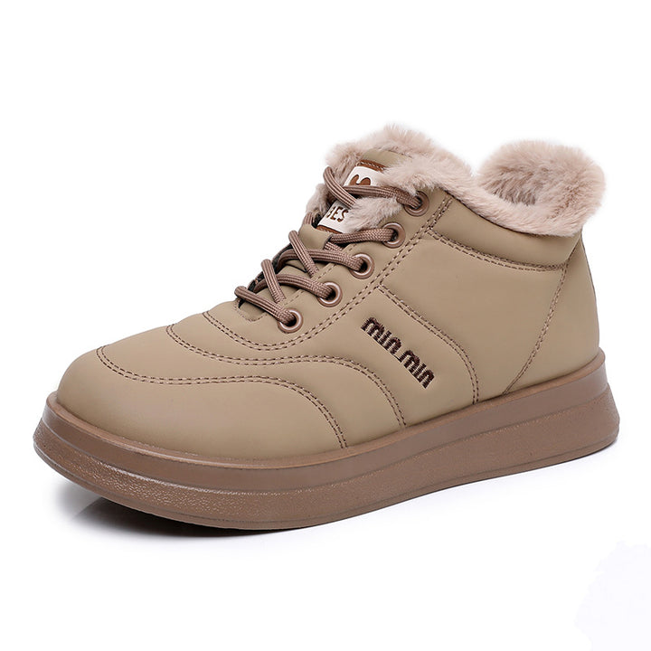 Damer Värmande High-Top Sneakers med mjukt innerfoder och halkfri sula Mirla-Eva Jonsson