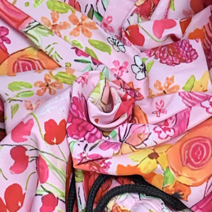 Damer Vid Blommbyxor med Elastisk Midja och Praktiska Fickor Mirla-Eva Jonsson