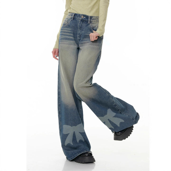 Damer Vida Denim-byxor med spännande sladd detaljer Mirla-Eva Jonsson