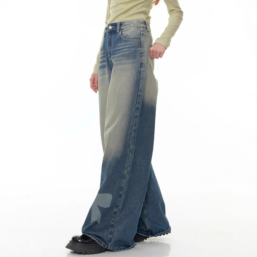 Damer Vida Denim-byxor med spännande sladd detaljer Mirla-Eva Jonsson