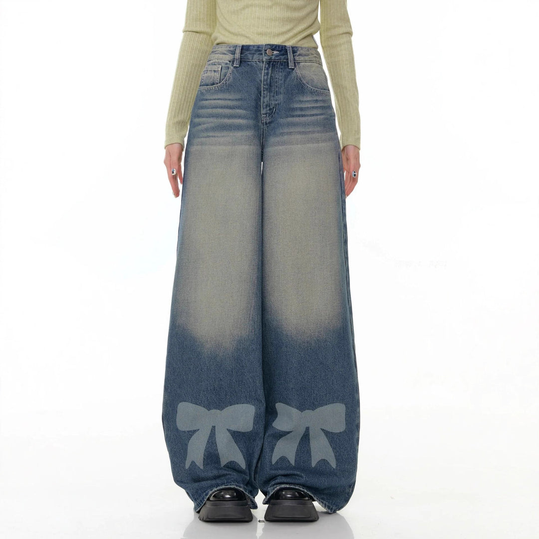 Damer Vida Denim-byxor med spännande sladd detaljer Mirla-Eva Jonsson