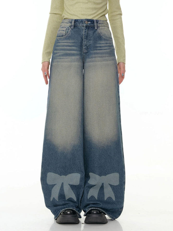 Damer Vida Denim-byxor med spännande sladd detaljer Mirla-Eva Jonsson