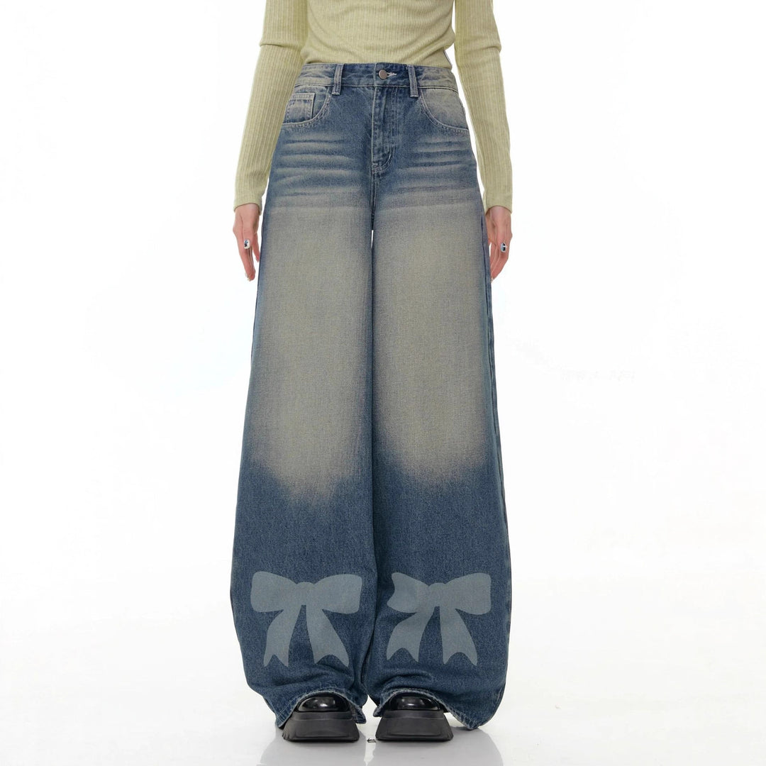 Damer Vida Denim-byxor med spännande sladd detaljer Mirla-Eva Jonsson
