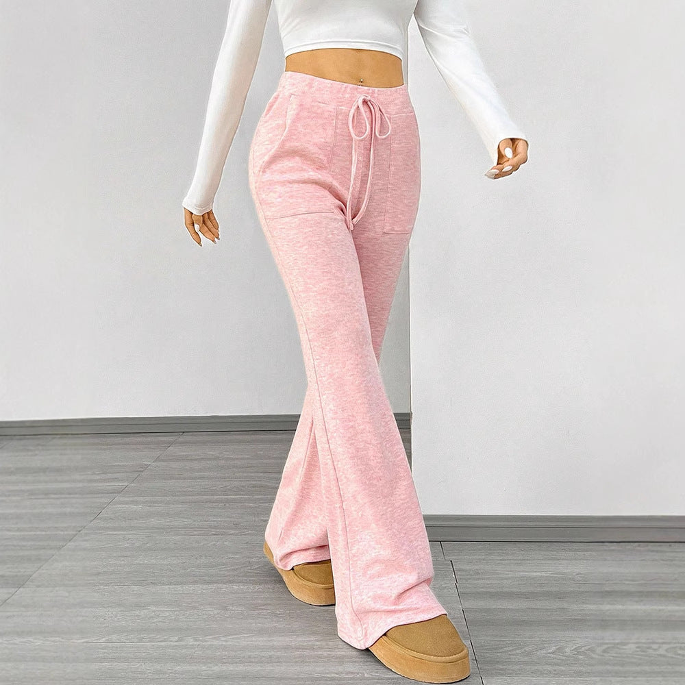 Damer Vida Lounge- och Sweatpants med elastisk midja Mirla-Eva Jonsson